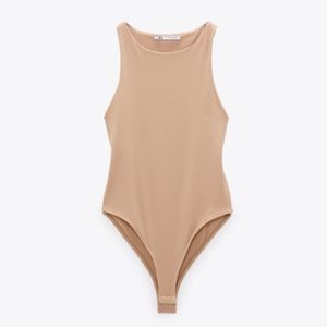 Zara NWT halterneck bodysuit